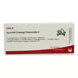 ISCUCIN serie de potencia crataegi II Ampollas, 10X1 ml