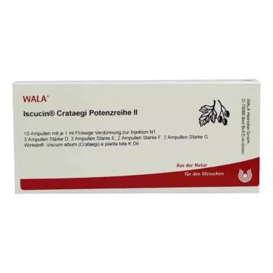 ISCUCIN serie de potencia crataegi II Ampollas, 10X1 ml