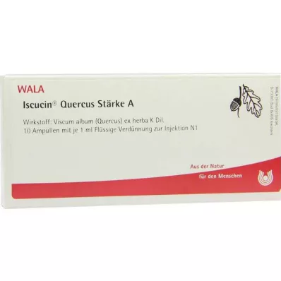 Ampollas Iscucin Quercus Fuerza A, 10x1 ml