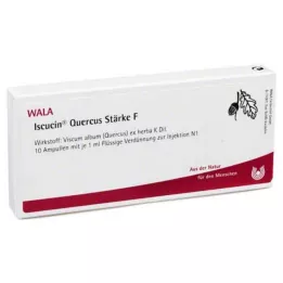 ISCUCIN almidón de quercus F ampollas, 10X1 ml