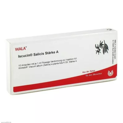 Iscucin Salicis Fuerza A Ampollas, 10x1 ml