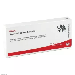 ISCUCIN salicis Fuerza D Ampollas, 10X1 ml