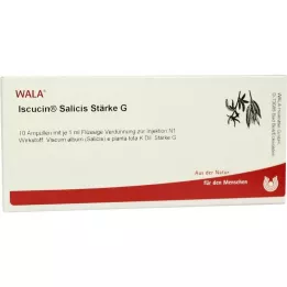 ISCUCIN salicis Almidón G Ampollas, 10X1 ml