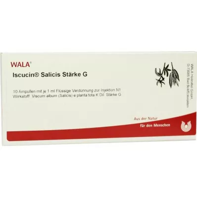 ISCUCIN salicis Almidón G Ampollas, 10X1 ml