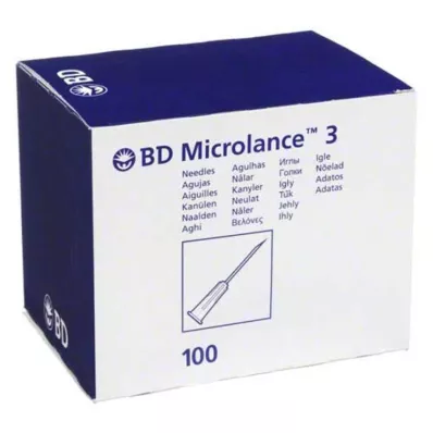BD MICROLANCE Cánula 21 G 1 1/2 0,8x40 mm, 100 uds