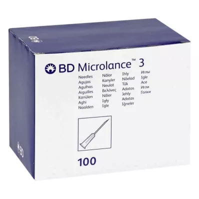 BD MICROLANCE Cánula 23 G 1 1/4 0,6x30 mm, 100 uds