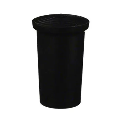 KRÜCKENKAPSEL Tamaño 2 20 mm negro, 1 ud
