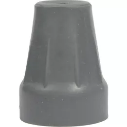 KRÜCKENKAPSEL Entrada de acero gris de 18/19 mm, 1 ud