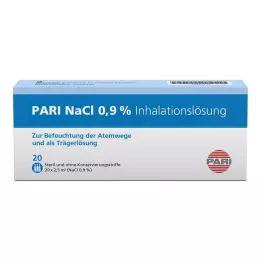 PARI NaCl Solución para inhalación Ampollas, 20X2,5 ml
