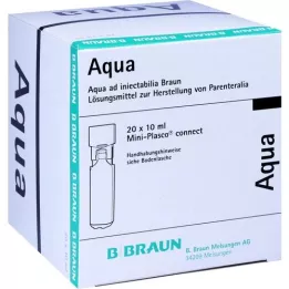 AQUA AD injectabilia Miniplasco connect Inj. solution, 20X10 ml