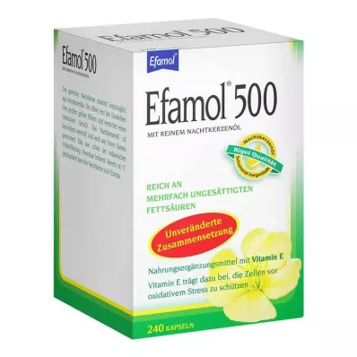Efamol 500 cápsulas, 240 piezas