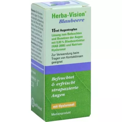 HERBA-VISION Colirio de arándanos, 15 ml