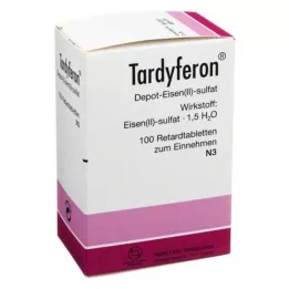 TARDYFERON Comprimidos Retard, 100 unidades
