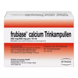 FRUBIASE CALCIUM T Ampollas para beber, 20 uds