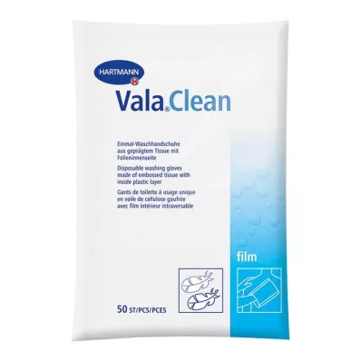 VALACLEAN Guantes para lavar películas, 50 unidades