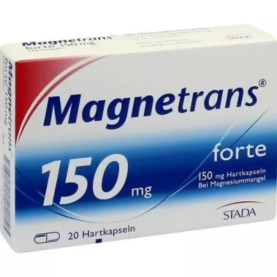 MAGNETRANS forte 150 mg cápsulas duras, 20 uds