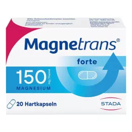 MAGNETRANS forte 150 mg cápsulas duras, 20 uds
