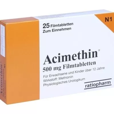 ACIMETHIN Comprimidos recubiertos, 25 unidades