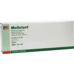 MOLLELAST Vendas 4 cmx4 m envasadas individualmente, 20 uds