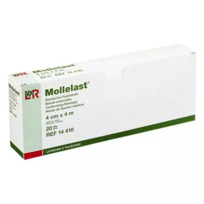 MOLLELAST Vendas 4 cmx4 m envasadas individualmente, 20 uds
