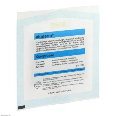 ALUDERM Compresas 10x15 cm, 1 ud