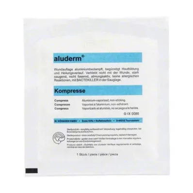ALUDERM Compresas 20x20 cm, 1 ud
