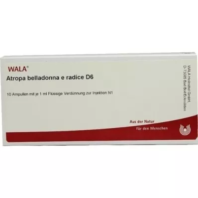 ATROPA Belladona y Radix D 6 Ampollas, 10X1 ml