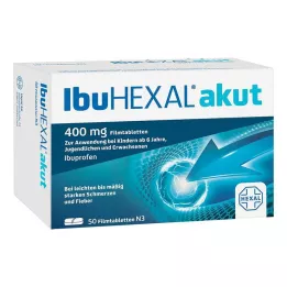 IBUHEXAL agudo 400 comprimidos recubiertos con película, 50 uds