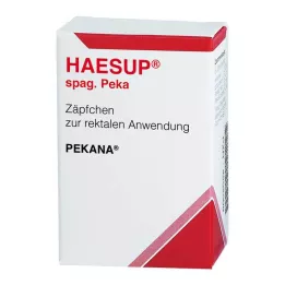 HAESUP supositorios spag.peka, 10 uds