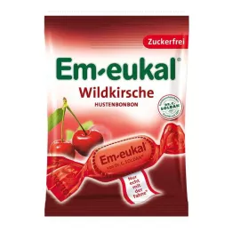 EM-EUKAL Caramelos cereza silvestre sin azúcar, 75 g
