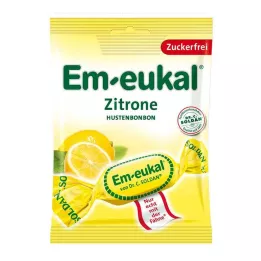 EM-EUKAL Caramelos de limón sin azúcar, 75 g