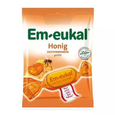 EM-EUKAL Caramelos azucarados rellenos de miel, 75 g EM-EUKAL Caramelos azucarados rellenos de miel, 75 g