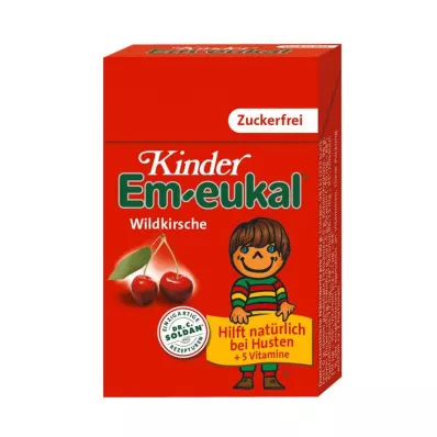 EM-EUKAL Caramelos infantiles sin azúcar caja de bolsillo, 40 g
