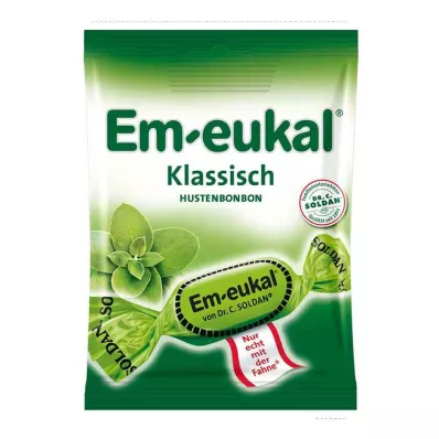EM-EUKAL Caramelos clásicos azucarados, 75 g