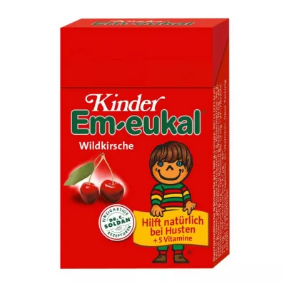 EM-EUKAL Caramelos infantiles azucarados caja de bolsillo, 40 g