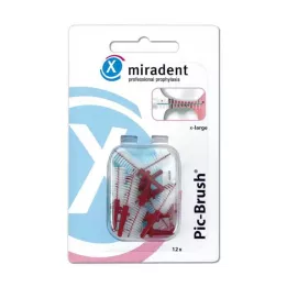 Cepillo interdental Miradent Pic-Brush X-Large Boro, 12 ST