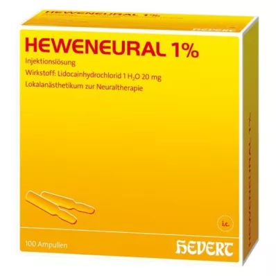 HEWENEURAL Ampollas 1%, 100X2 ml