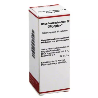 RHUS TOXICODENDRON N Oligoplex Liquidum, 50 ml RHUS TOXICODENDRON N Oligoplex Liquidum, 50 ml