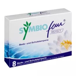 SYMBIOFEM Baño protector y tampón protector, 8 uds
