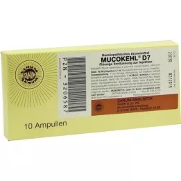 MUCOKEHL Ampollas D 7, 10X1 ml