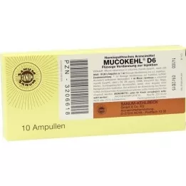 MUCOKEHL Ampollas D 6, 10X1 ml