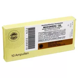 MUCOKEHL Ampollas D 6, 10X1 ml
