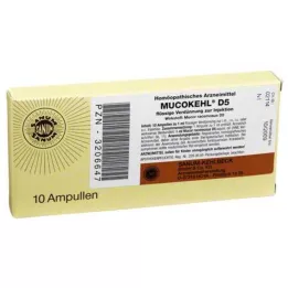 MUCOKEHL Ampollas D 5, 10X1 ml