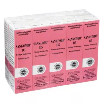 SANKOMBI D 5 gotas, 10X10 ml