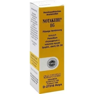 NOTAKEHL D 5 gotas, 10 ml