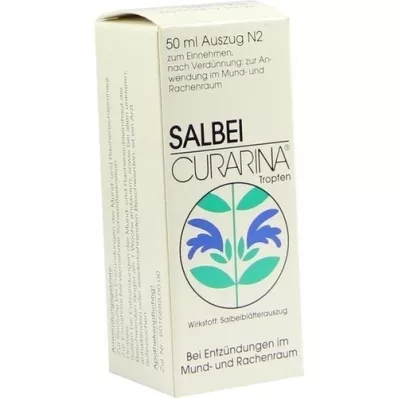 SALBEI CURARINA Gotas, 50 ml