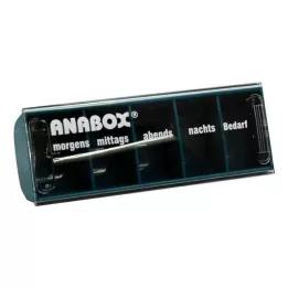 ANABOX Caja de día turquesa, 1 ud