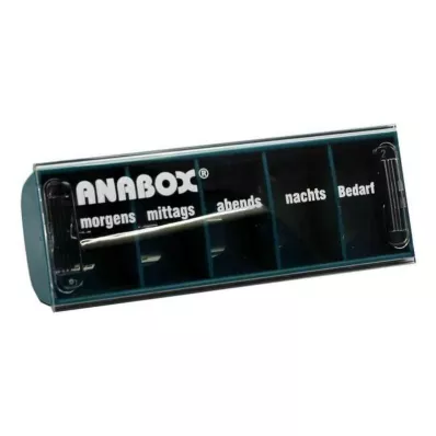 ANABOX Caja de día turquesa, 1 ud