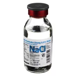 KOCHSALZLÖSUNG Vial de vidrio al 0,9%, 100 ml