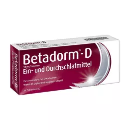 BETADORM Pastillas D, 20 uds